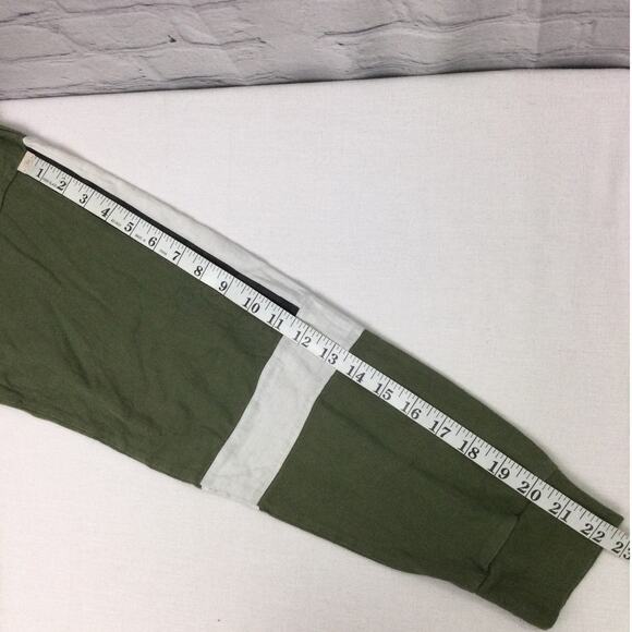 Converse Retro Side Stripe Long Sleeve Kangaroo Pocket Skater Hoodie Men's L - Picture 12 of 13